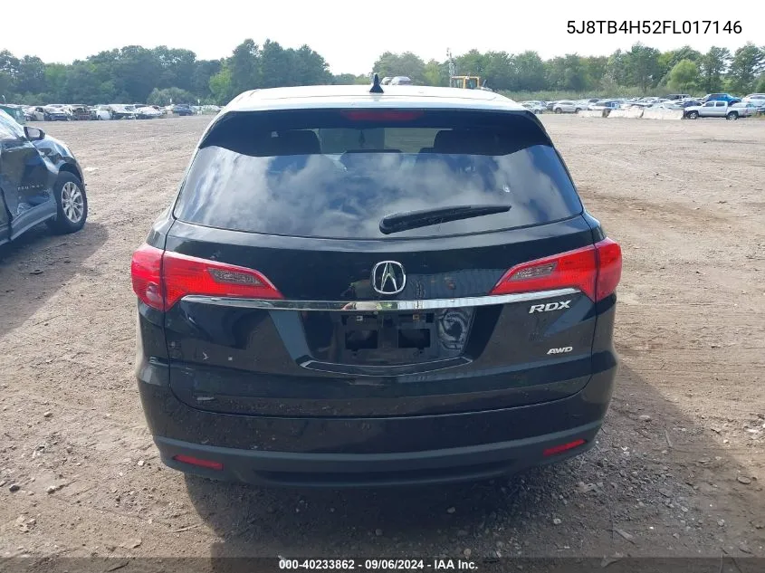 5J8TB4H52FL017146 2015 Acura Rdx