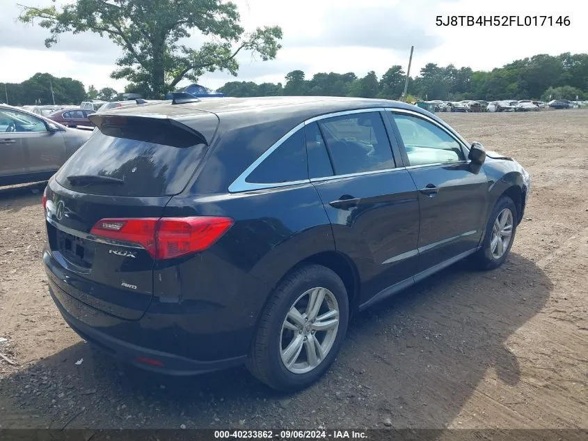 5J8TB4H52FL017146 2015 Acura Rdx