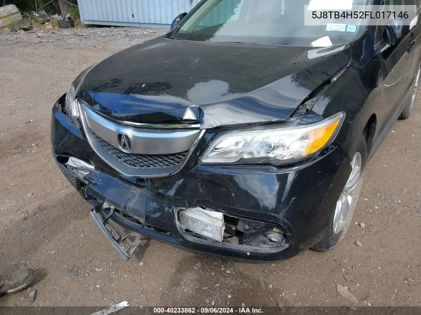 5J8TB4H52FL017146 2015 Acura Rdx