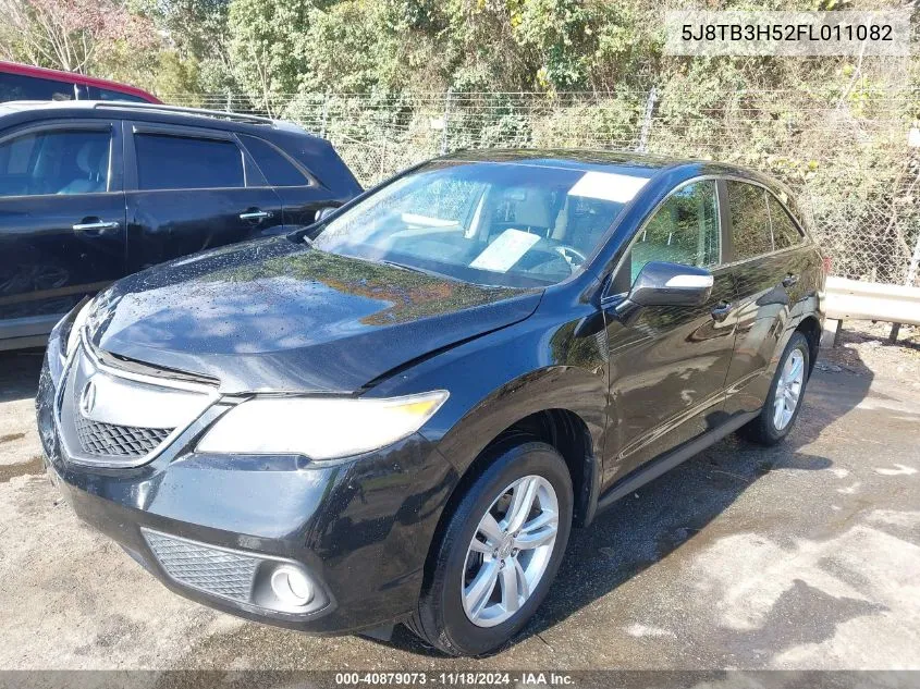 2015 Acura Rdx VIN: 5J8TB3H52FL011082 Lot: 40879073