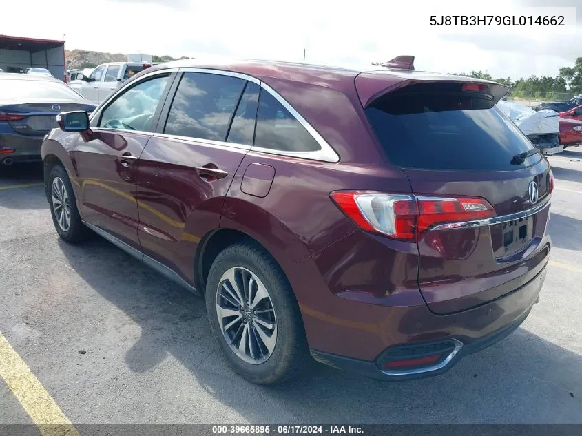 5J8TB3H79GL014662 2016 Acura Rdx Advance Package