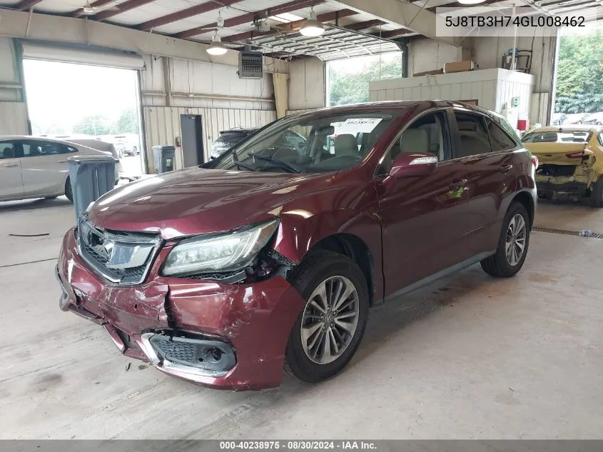 5J8TB3H74GL008462 2016 Acura Rdx Advance Package