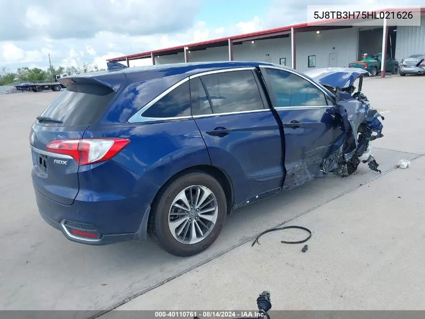 5J8TB3H75HL021626 2017 Acura Rdx Advance Package