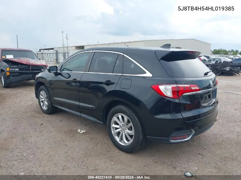 2017 Acura Rdx Technology Acurawatch Plus Packages/W/Technology Package VIN: 5J8TB4H54HL019385 Lot: 40221410