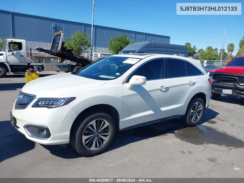 5J8TB3H73HL012133 2017 Acura Rdx Advance Package