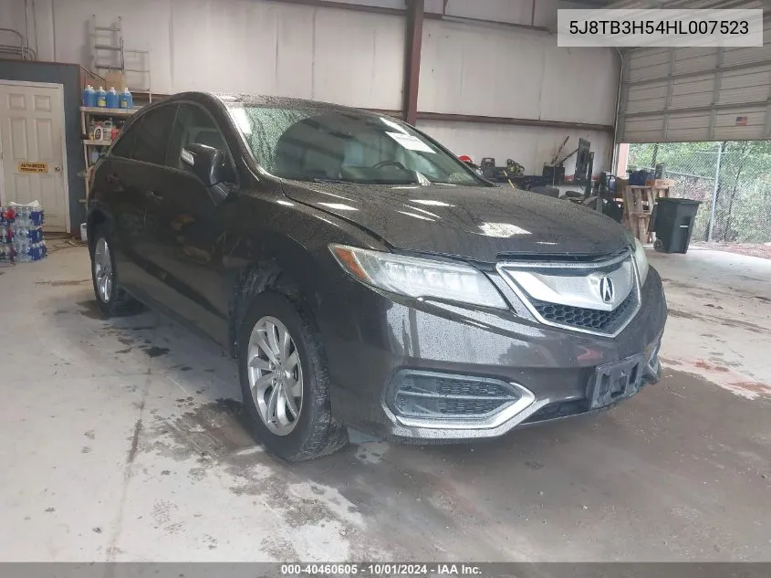 2017 Acura Rdx Technology VIN: 5J8TB3H54HL007523 Lot: 40460605