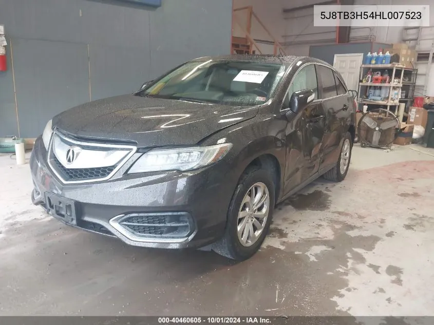 2017 Acura Rdx Technology VIN: 5J8TB3H54HL007523 Lot: 40460605