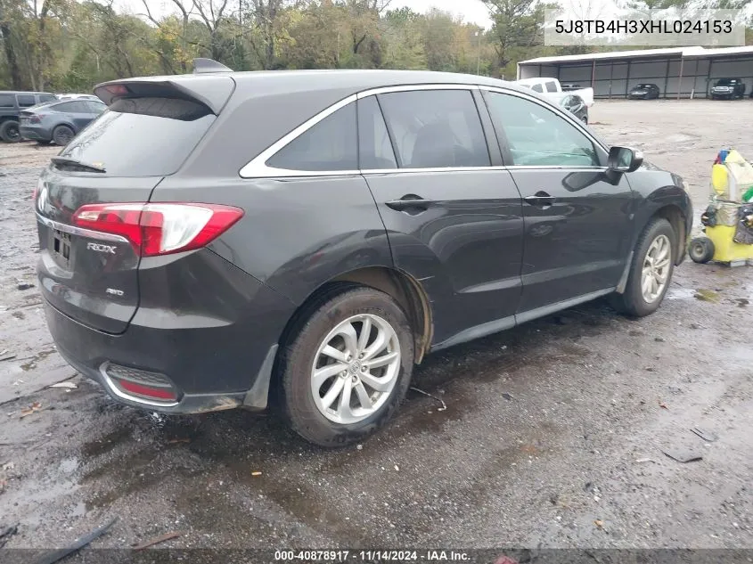 2017 Acura Rdx Acurawatch Plus Package VIN: 5J8TB4H3XHL024153 Lot: 40878917