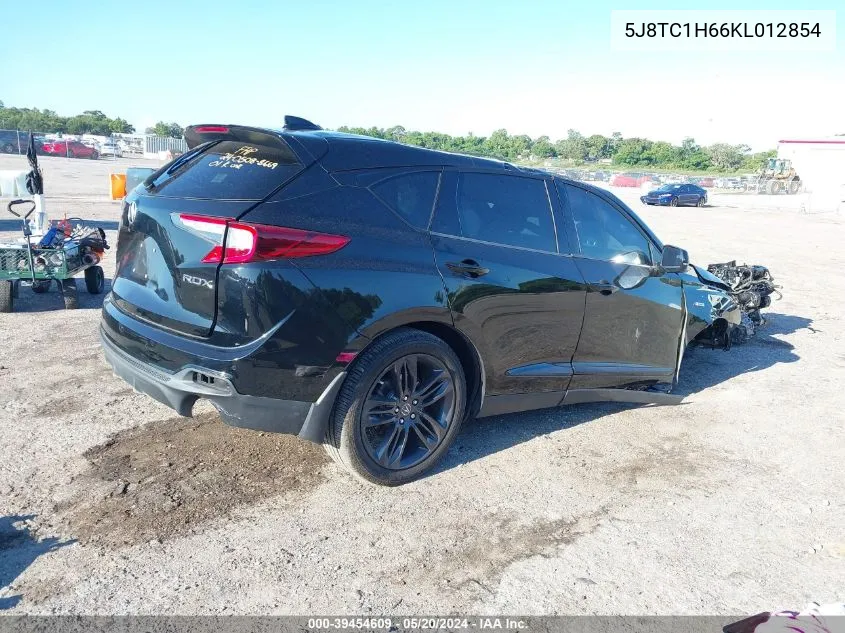 5J8TC1H66KL012854 2019 Acura Rdx A-Spec Package