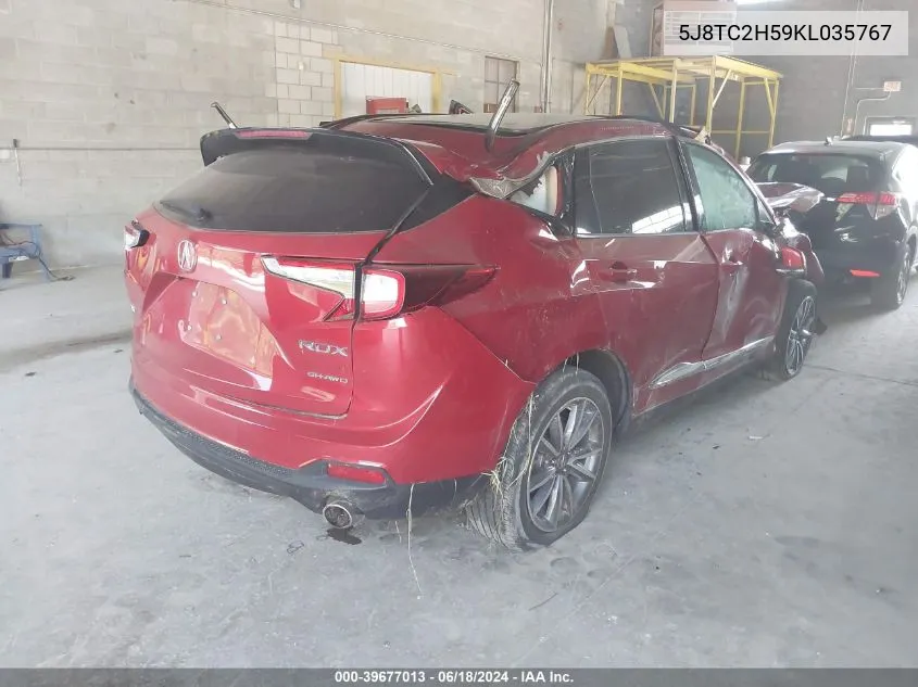 5J8TC2H59KL035767 2019 Acura Rdx Technology Package