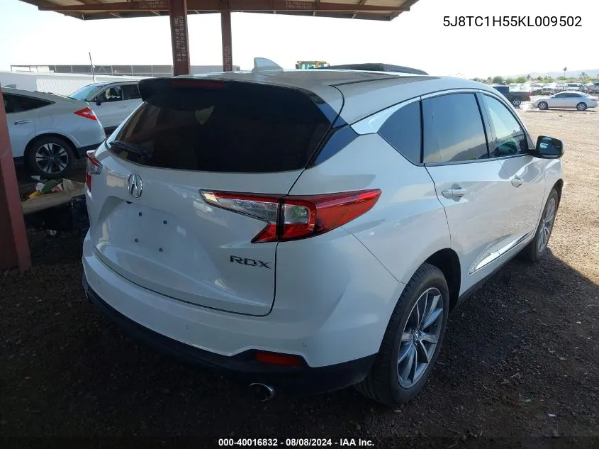 5J8TC1H55KL009502 2019 Acura Rdx Technology Package