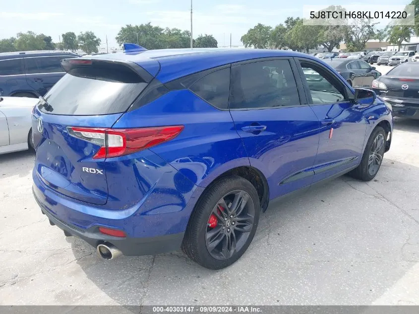 2019 Acura Rdx A-Spec Package VIN: 5J8TC1H68KL014220 Lot: 40303147