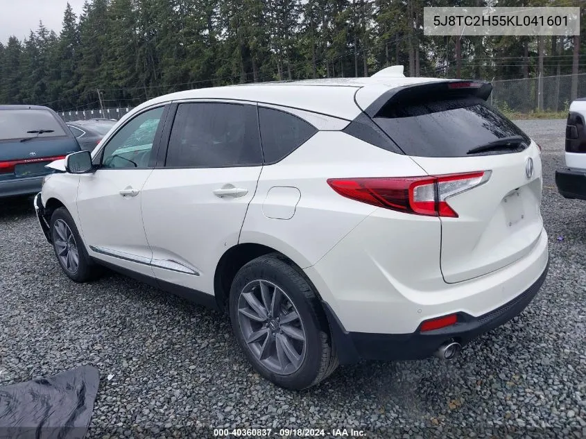 2019 Acura Rdx Technology Package VIN: 5J8TC2H55KL041601 Lot: 40360837