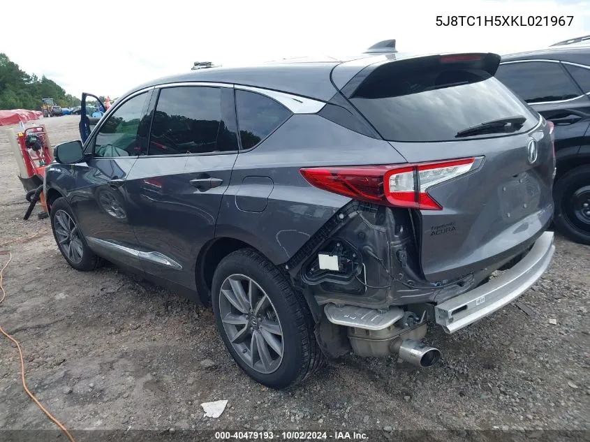 5J8TC1H5XKL021967 2019 Acura Rdx Technology Package