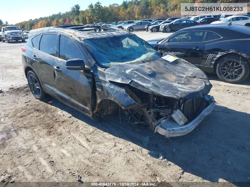 2019 Acura Rdx A-Spec Package VIN: 5J8TC2H61KL008233 Lot: 40643779