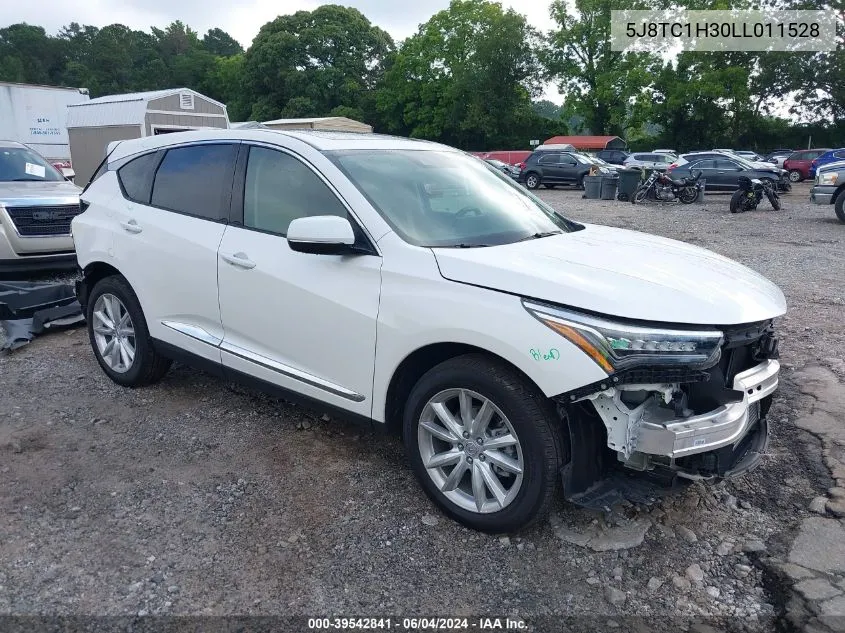 2020 Acura Rdx Standard VIN: 5J8TC1H30LL011528 Lot: 39542841