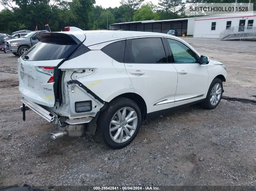 2020 Acura Rdx Standard VIN: 5J8TC1H30LL011528 Lot: 39542841