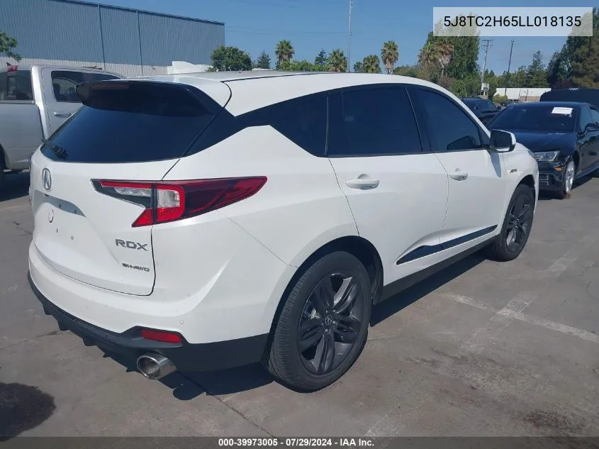 5J8TC2H65LL018135 2020 Acura Rdx A-Spec Package