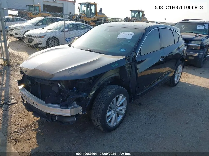 2020 Acura Rdx Standard VIN: 5J8TC1H37LL006813 Lot: 40069304