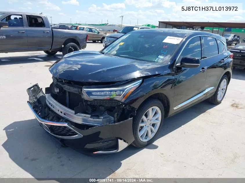 2020 Acura Rdx Standard VIN: 5J8TC1H37LL013972 Lot: 40091741