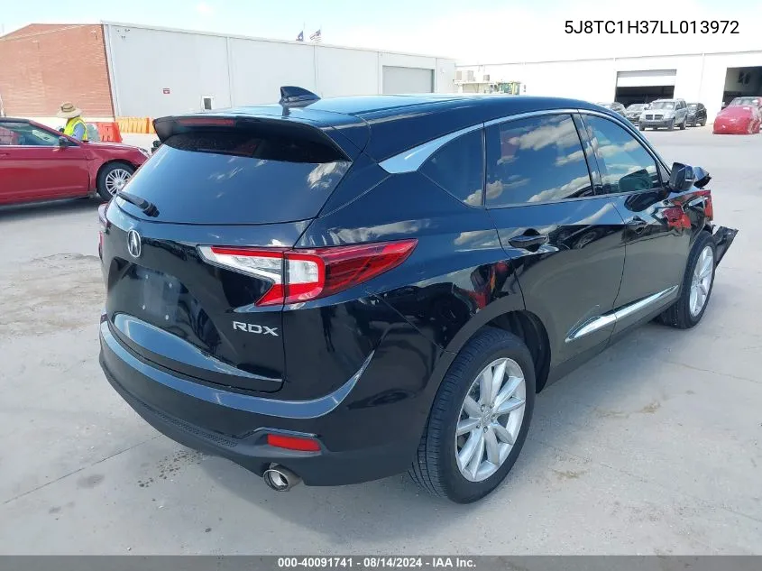 2020 Acura Rdx Standard VIN: 5J8TC1H37LL013972 Lot: 40091741