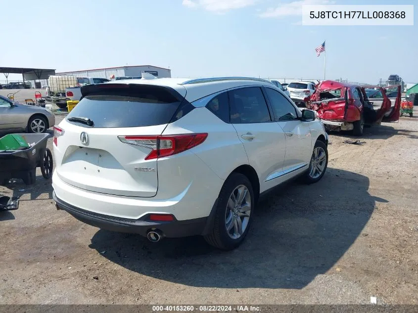 5J8TC1H77LL008368 2020 Acura Rdx Advance Package