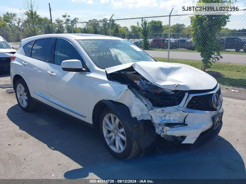 5J8TC2H39LL022596 2020 Acura Rdx