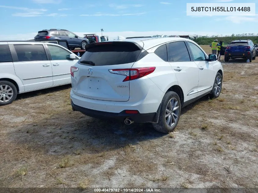 2020 Acura Rdx Technology Package VIN: 5J8TC1H55LL014488 Lot: 40479782