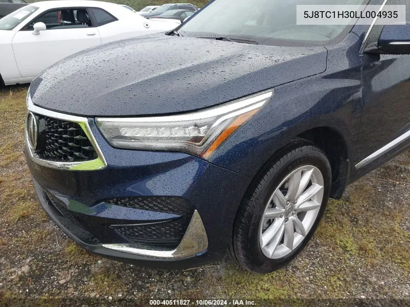 2020 Acura Rdx Standard VIN: 5J8TC1H30LL004935 Lot: 40511827