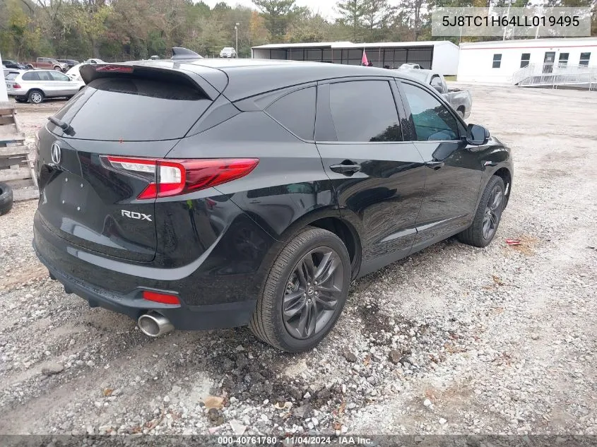 2020 Acura Rdx A-Spec Package VIN: 5J8TC1H64LL019495 Lot: 40761780