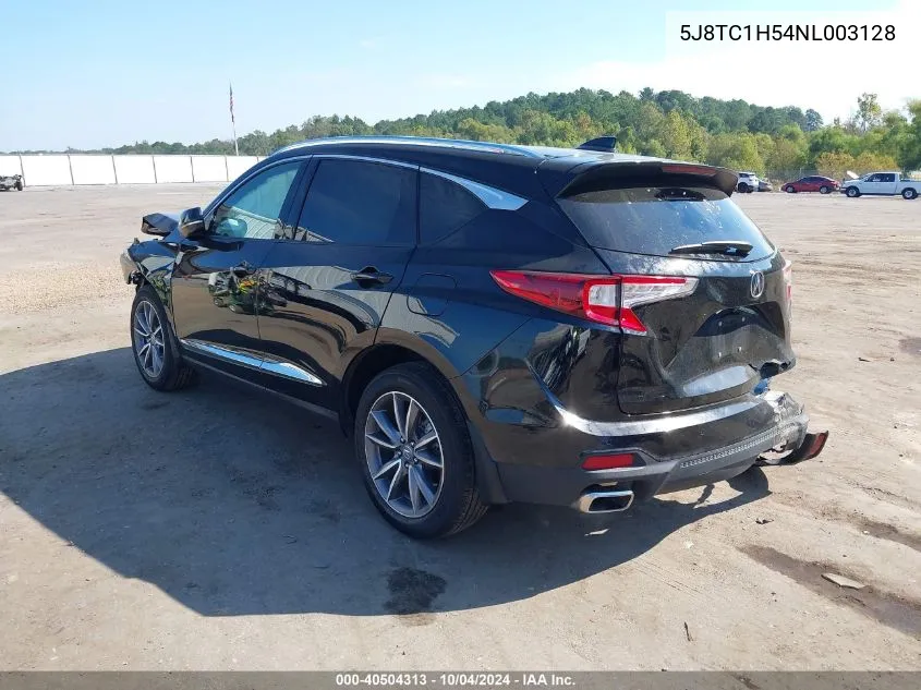 2022 Acura Rdx Technology Package VIN: 5J8TC1H54NL003128 Lot: 40504313