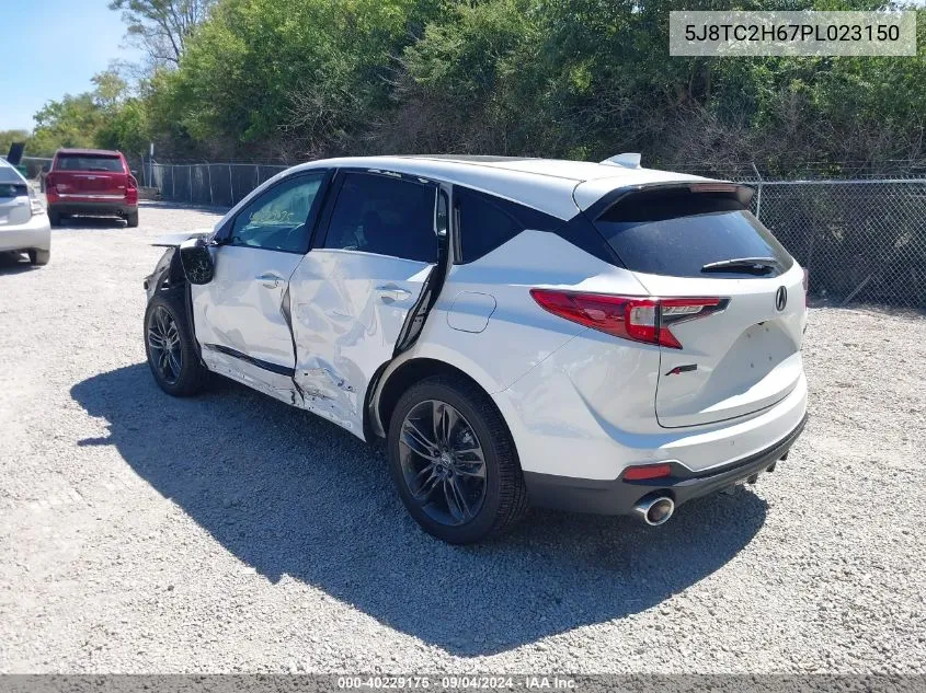 5J8TC2H67PL023150 2023 Acura Rdx A-Spec Package