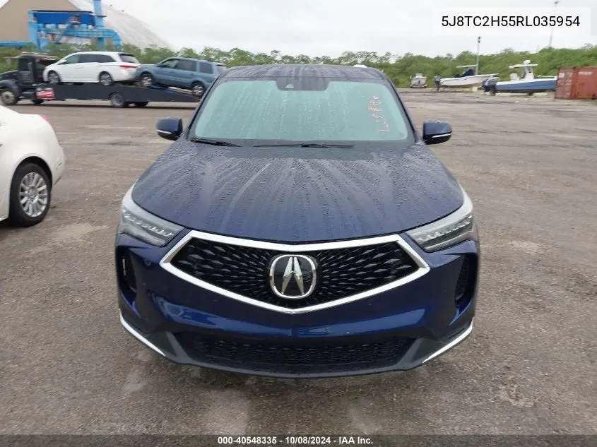 2024 Acura Rdx Technology VIN: 5J8TC2H55RL035954 Lot: 40548335