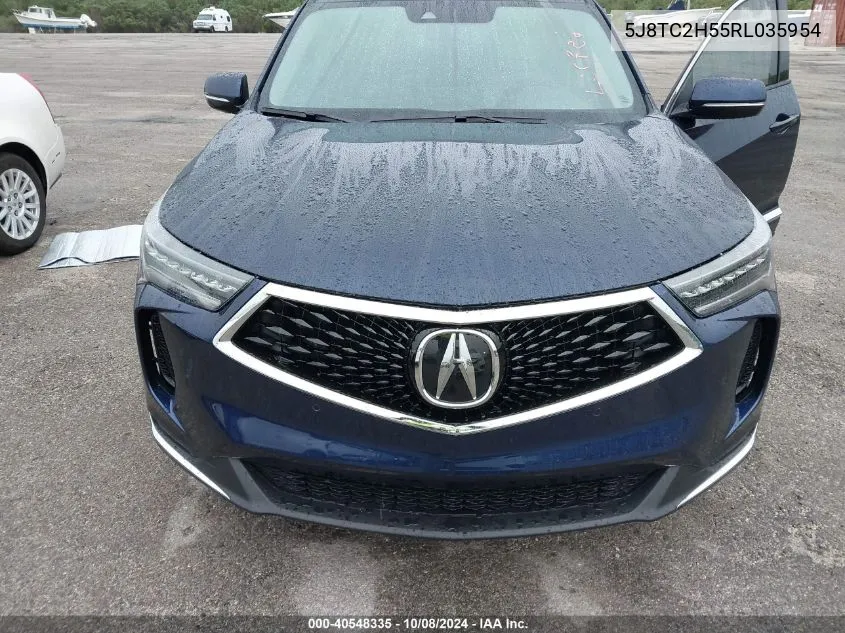 2024 Acura Rdx Technology VIN: 5J8TC2H55RL035954 Lot: 40548335