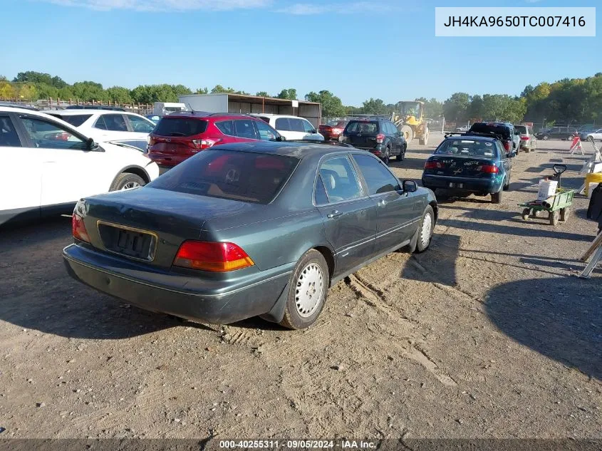 1996 Acura 3.5Rl VIN: JH4KA9650TC007416 Lot: 40255311