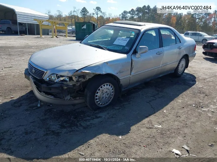 1997 Acura Rl 3.5 VIN: JH4KA9640VC002484 Lot: 40719404