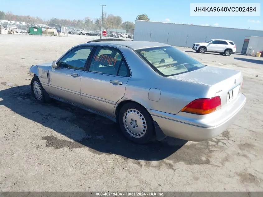 1997 Acura Rl 3.5 VIN: JH4KA9640VC002484 Lot: 40719404