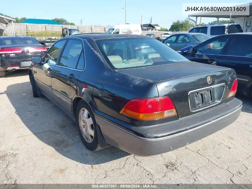 JH4KA9680WC011609 1998 Acura Rl 3.5