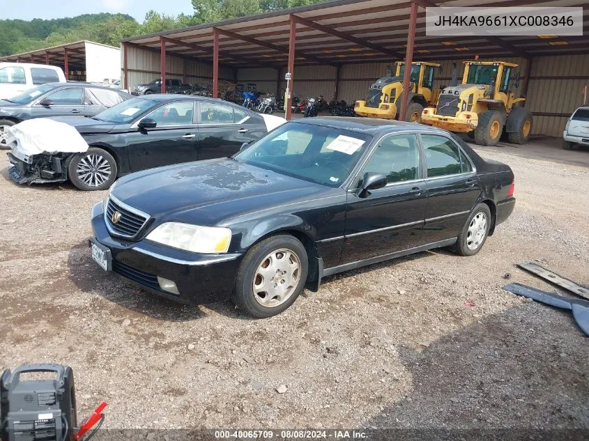 1999 Acura Rl 3.5 VIN: JH4KA9661XC008346 Lot: 40065709