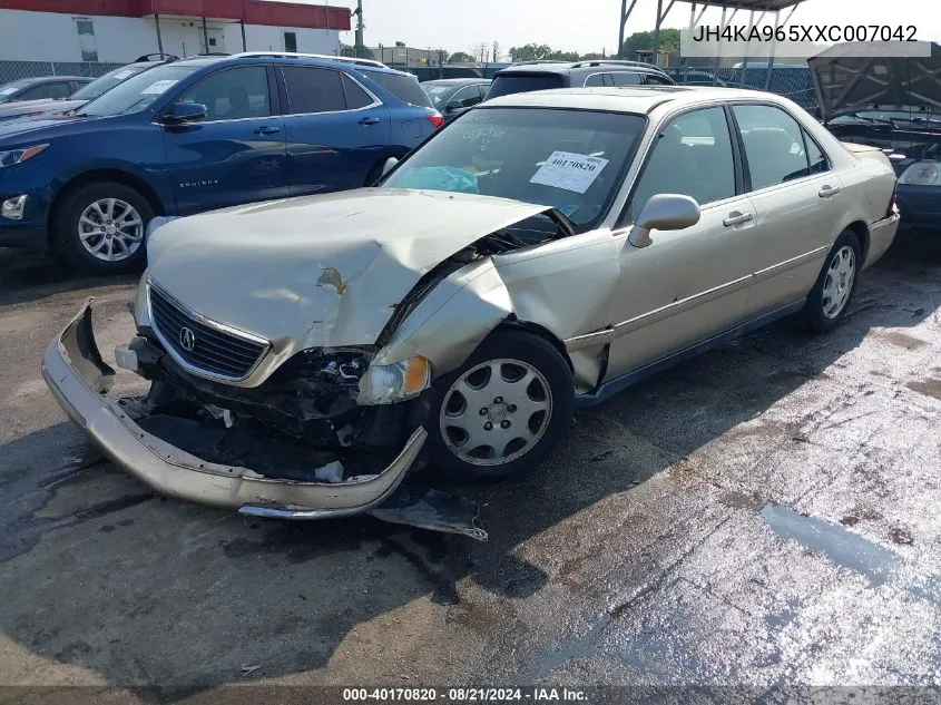 1999 Acura Rl 3.5 VIN: JH4KA965XXC007042 Lot: 40170820