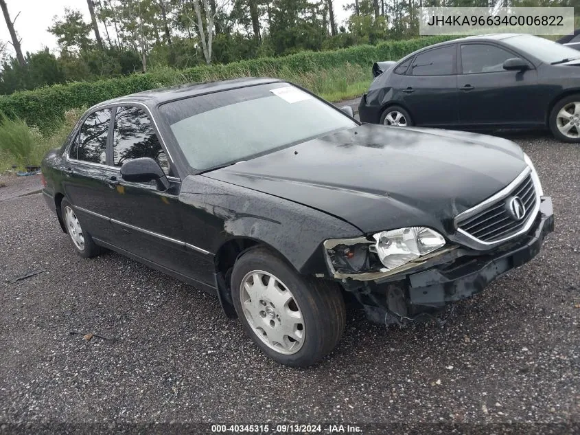 2004 Acura Rl 3.5 VIN: JH4KA96634C006822 Lot: 40345315