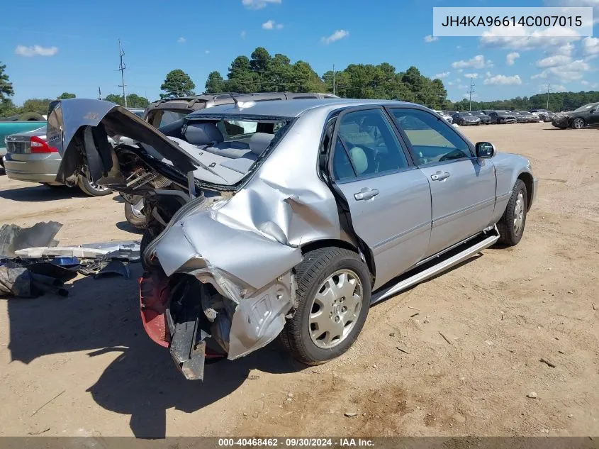 2004 Acura Rl 3.5 VIN: JH4KA96614C007015 Lot: 40468462