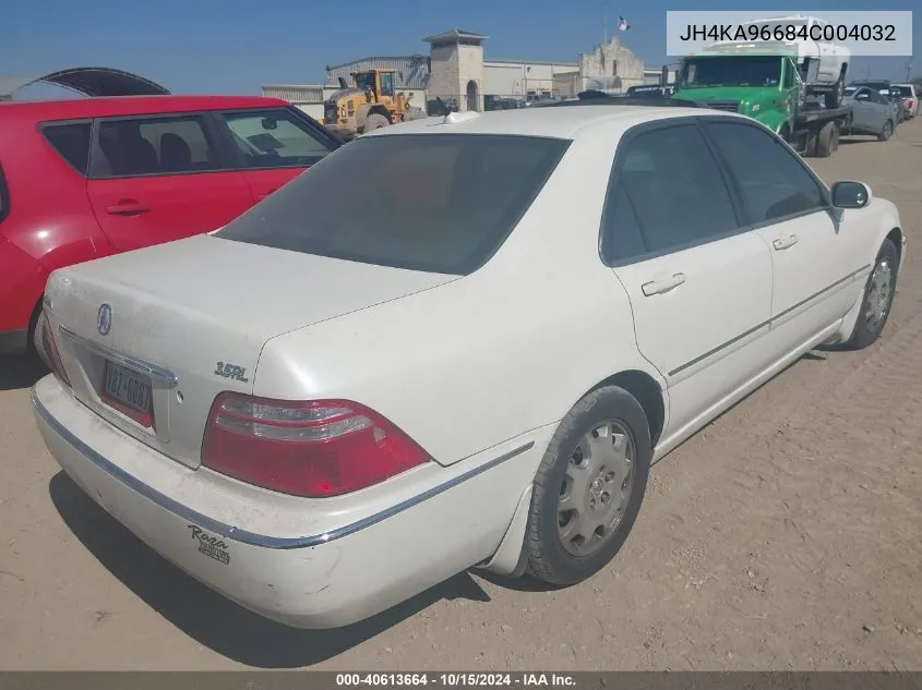 2004 Acura Rl 3.5 VIN: JH4KA96684C004032 Lot: 40613664