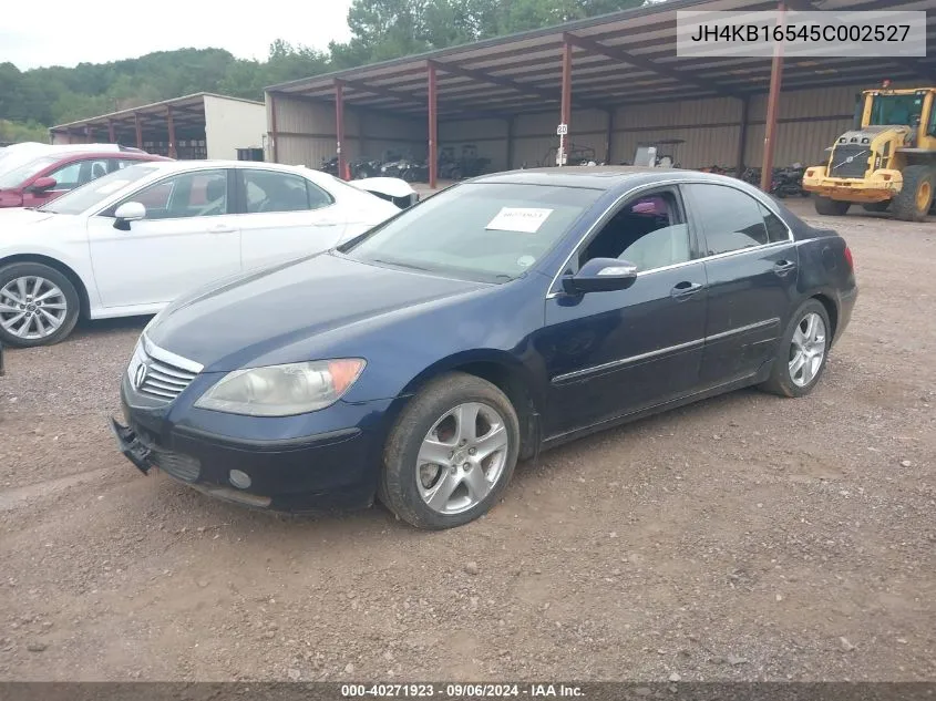 JH4KB16545C002527 2005 Acura Rl 3.5