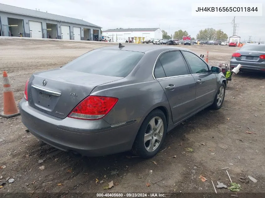 2005 Acura Rl 3.5 VIN: JH4KB16565C011844 Lot: 40405680