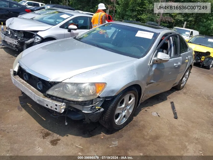 JH4KB16536C007249 2006 Acura Rl 3.5