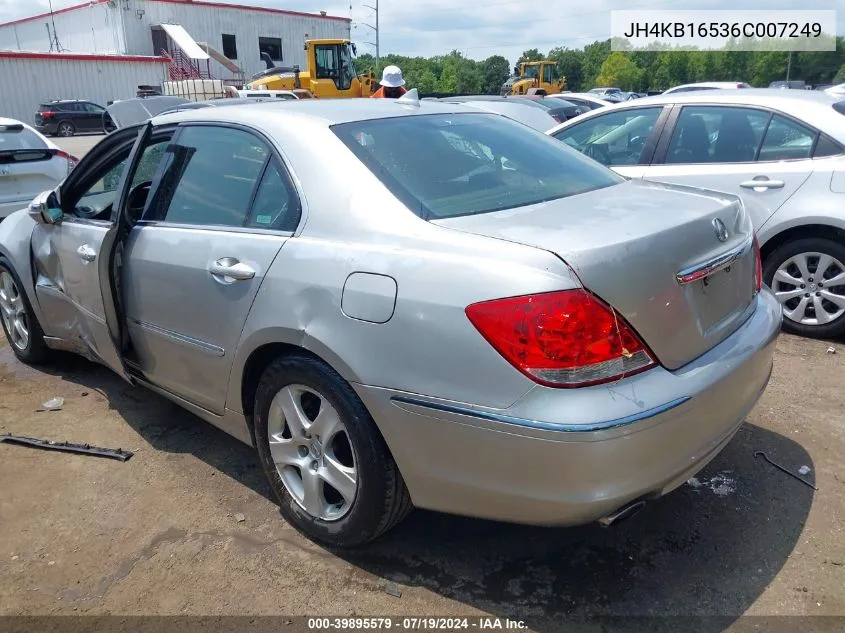 JH4KB16536C007249 2006 Acura Rl 3.5