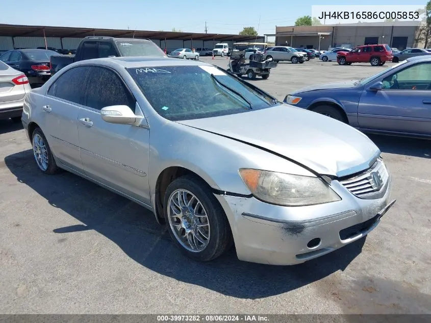 JH4KB16586C005853 2006 Acura Rl 3.5