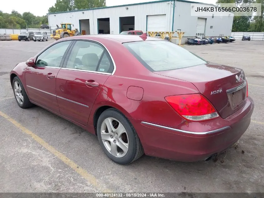 JH4KB16566C003678 2006 Acura Rl 3.5