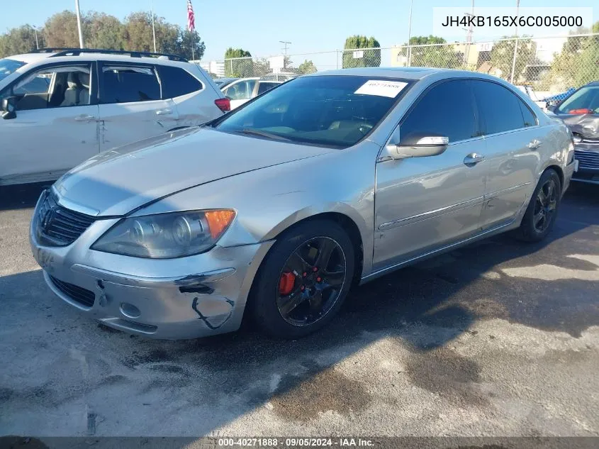 JH4KB165X6C005000 2006 Acura Rl 3.5